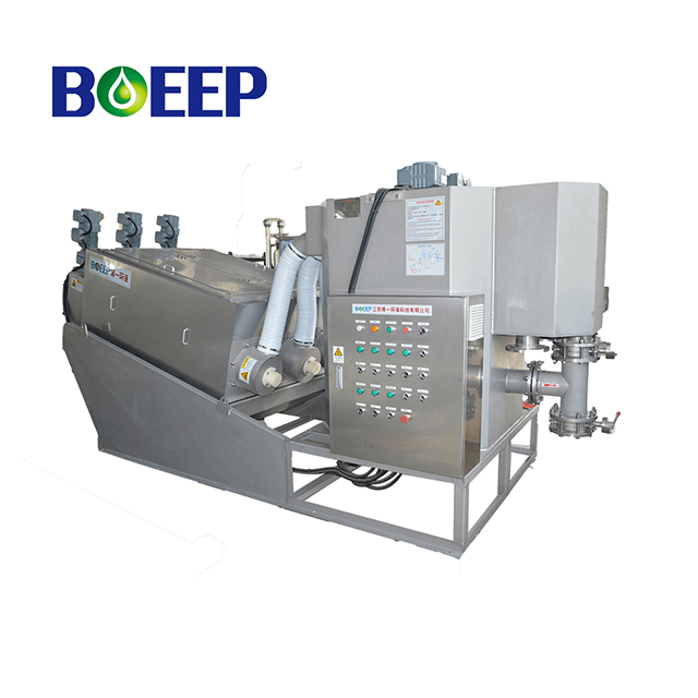 Vorverdicker-Schraubenpresse